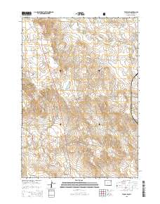 Teckla SW 2015 topographic map thumbnail