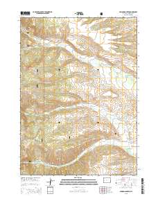 Springman Creek 2015 topographic map thumbnail