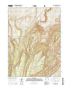 Table Mountain 2015 topographic map thumbnail