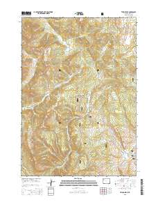 Tripod Peak 2015 topographic map thumbnail
