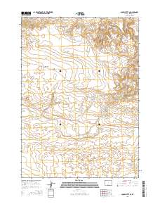 Wickersham Draw 2015 topographic map thumbnail