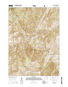 Windy Peak 2015 topographic map thumbnail