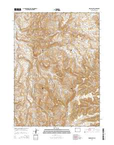 Windy Point 2015 topographic map thumbnail