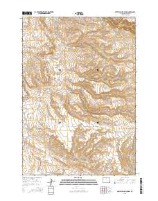 White Sulphur Spring 2015 topographic map thumbnail