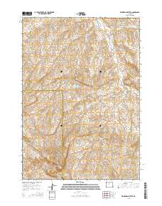 Zimmerman Buttes 2015 topographic map thumbnail