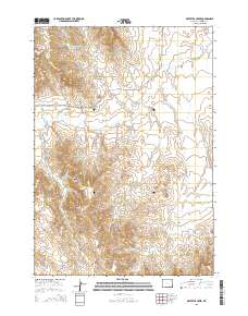 Whitetail Creek 2015 topographic map thumbnail