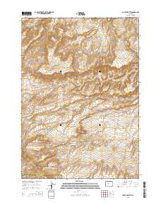 Potato Butte 2015 topographic map thumbnail