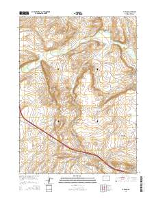T L Ranch 2015 topographic map thumbnail