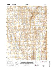 Duck Lake 2015 topographic map thumbnail