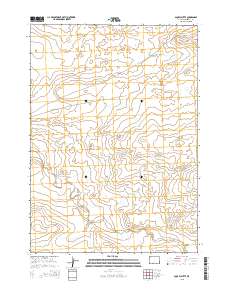 East of Haybarn Hill 2015 topographic map thumbnail