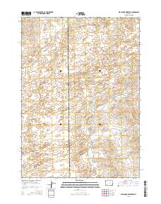 Beauchamp Reservoir 2015 topographic map thumbnail