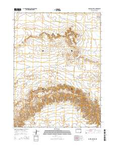 Haystack Flats 2015 topographic map thumbnail