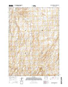Rongis Reservoir SE 2015 topographic map thumbnail