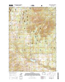 Hazelton Peak 2015 topographic map thumbnail