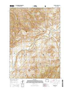 Twin Creek 2015 topographic map thumbnail