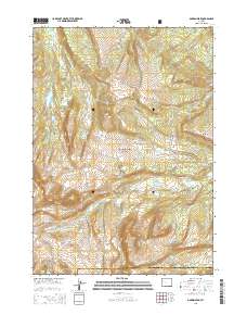 Darwin Peak 2015 topographic map thumbnail