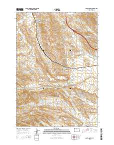Dayton North 2015 topographic map thumbnail