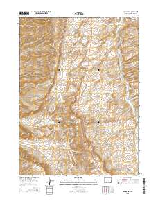 Wilkins Peak 2015 topographic map thumbnail