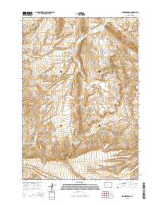 Horner Creek 2015 topographic map thumbnail