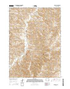 Mikes Draw 2015 topographic map thumbnail