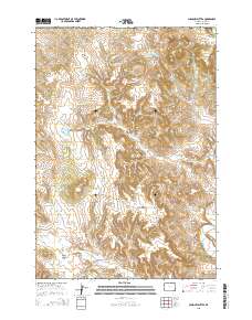 Missouri Buttes 2015 topographic map thumbnail