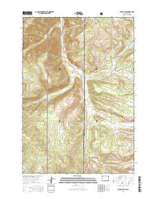 Divide Lake 2015 topographic map thumbnail