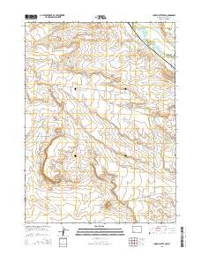 Church Butte NW 2015 topographic map thumbnail