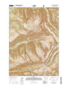 Mount Bannon 2015 topographic map thumbnail
