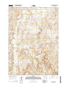 Puddle Springs 2015 topographic map thumbnail