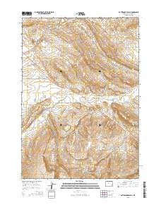 Rattlesnake Gulch 2015 topographic map thumbnail