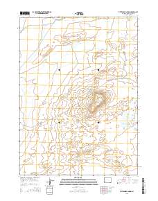 Fifteenmile Spring 2015 topographic map thumbnail