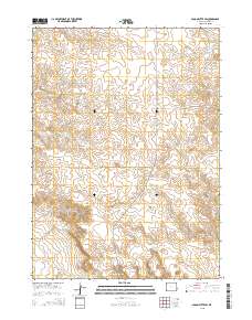 Spoon Butte SW 2015 topographic map thumbnail