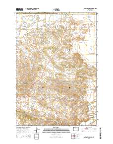 Antelope Gulch 2015 topographic map thumbnail