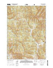 Mount Leidy 2015 topographic map thumbnail