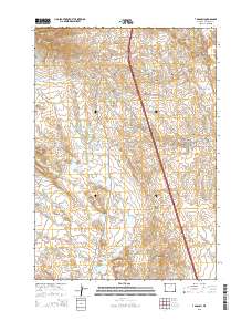 T A Ranch 2015 topographic map thumbnail