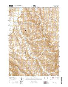Lander SE 2015 topographic map thumbnail