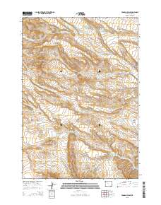Tonopah Ridge 2015 topographic map thumbnail