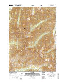 Pinnacle Mountain 2015 topographic map thumbnail
