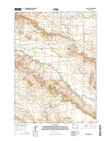 Pavillion SE 2015 topographic map thumbnail