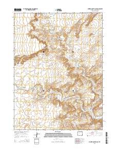 Powder Mountain NE 2015 topographic map thumbnail