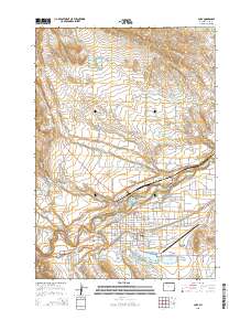 Cody 2015 topographic map thumbnail