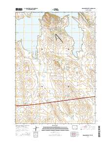 Grasshopper Butte 2015 topographic map thumbnail