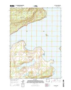 Dot Island 2015 topographic map thumbnail