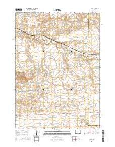 Madden 2015 topographic map thumbnail