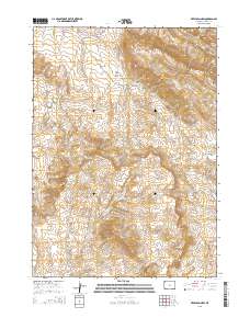 Ervay Basin SW 2015 topographic map thumbnail
