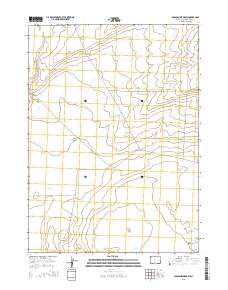 Eagles Nest Draw 2015 topographic map thumbnail
