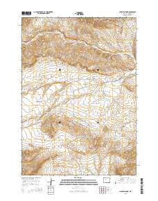 Hamilton Dome 2015 topographic map thumbnail