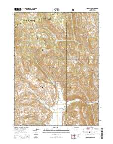 Giraffe Creek 2015 topographic map thumbnail