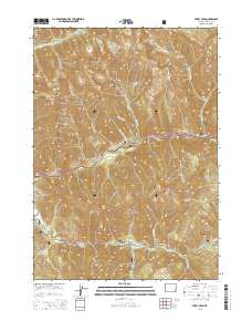 Ferry Peak 2015 topographic map thumbnail