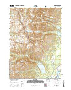 Grand Teton 2015 topographic map thumbnail